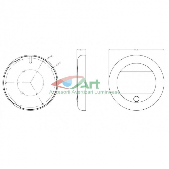 Lampa interior plafoniera LED V1878 [8]