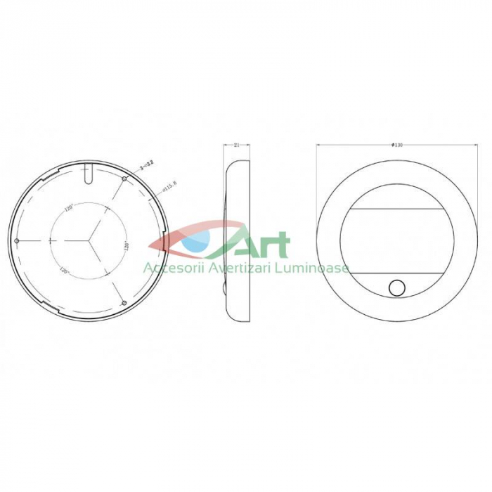 Lampa interior plafoniera LED V1878 [6]