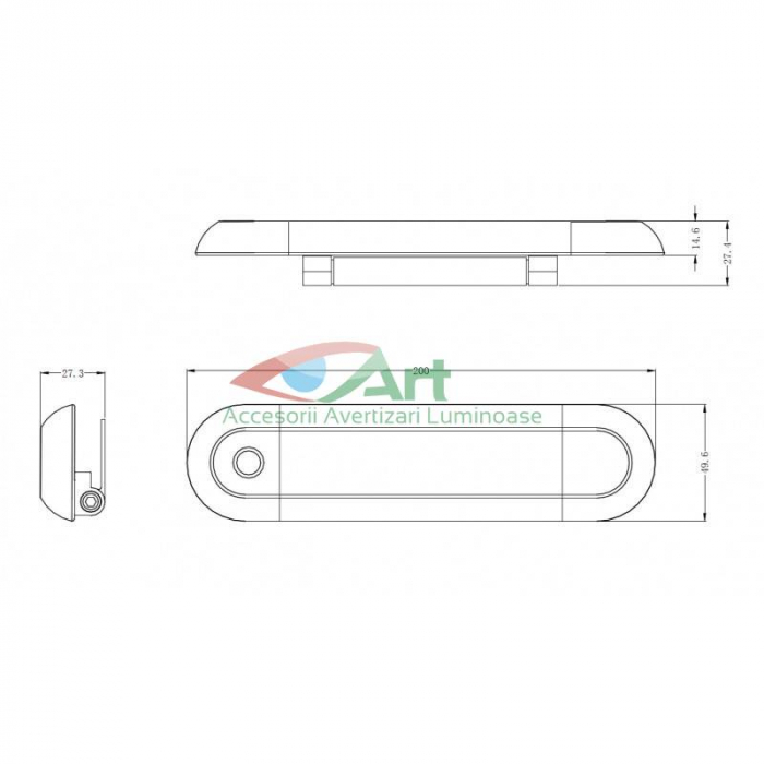 Lampa interior plafoniera LED V1880 [4]