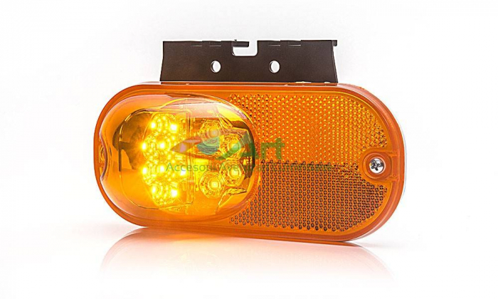 Lampa laterala LED galbena cu semnalizare W161 [8]