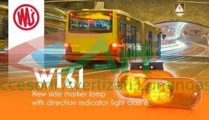Lampa laterala LED galbena cu semnalizare W161 [7]