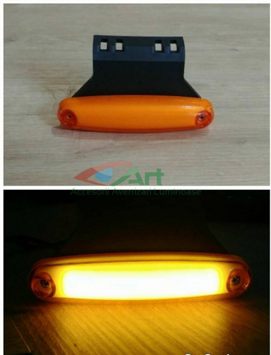 Lampa laterala Neon cu suport 12v-24v [3]