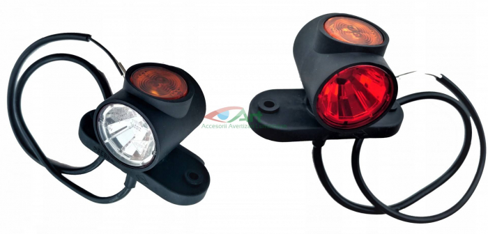 Lampa LED gabarit 3 functii cu brat scurt LD2186 [9]