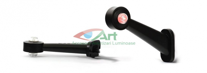 Lampa LED gabarit cu brat cot la 45 grade dreapta /stanga 1 led 16 CM [2]