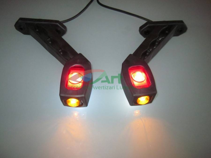 Lampa LED gabarit cu brat cot la 45 grade Stanga LD518L [6]