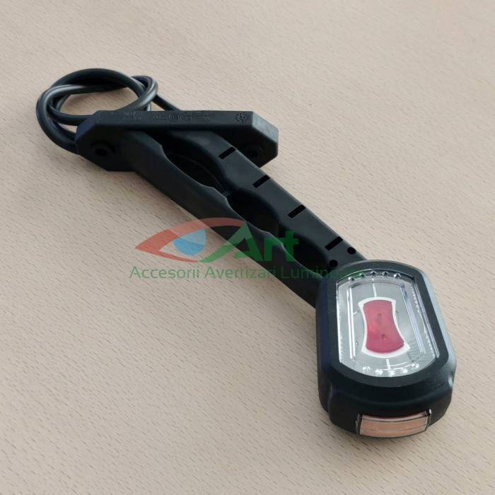 Lampa LED gabarit cu brat cot la 45 grade Stanga LDCC2698 [4]