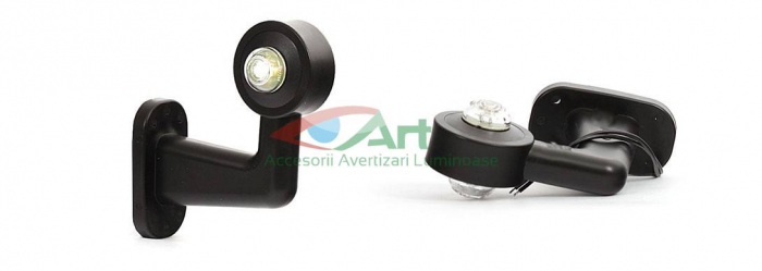 Lampa LED gabarit cu brat cot la 90 grade dreapta /stanga 1 led [1]