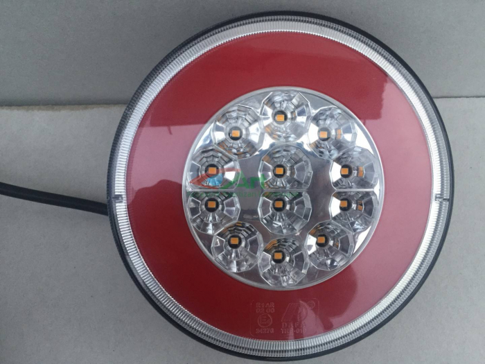Lampa mers inapoi rotunda, cu pozitie, cu LED neon [5]