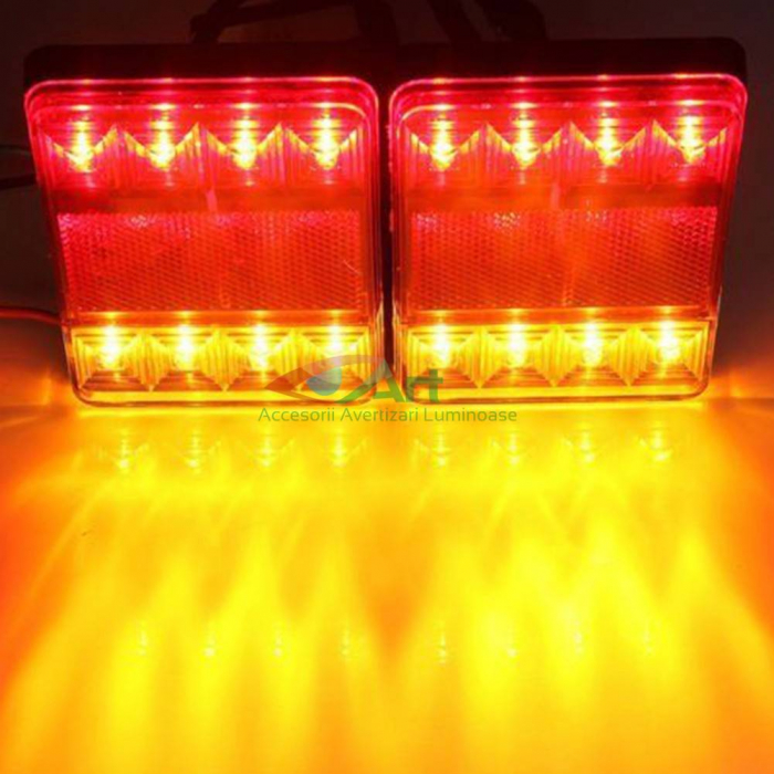 Lampa multifunctionala 12v  LED - CB17 (12x8) [12]
