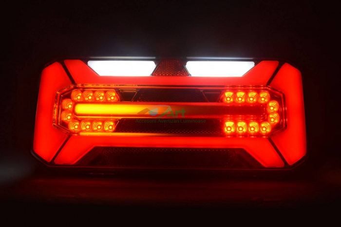 Lampa multifunctionala NEON W184DD semnalizare dinamica (30.6x13.3) [13]