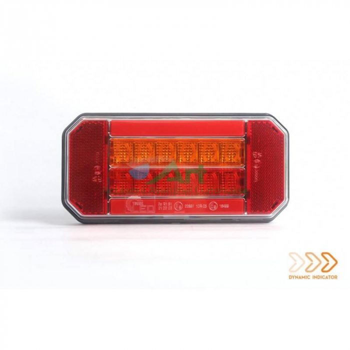 Lampa NEON V1875 semnal dinamic 4 functii (16.5x8) [3]