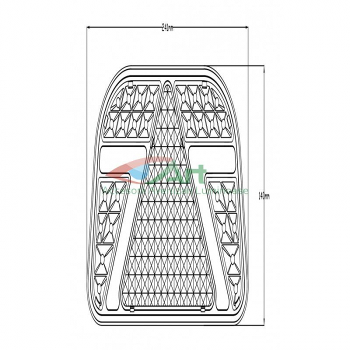 Lampa NEON V1877 7 functii dreapta (24.1x14) [8]