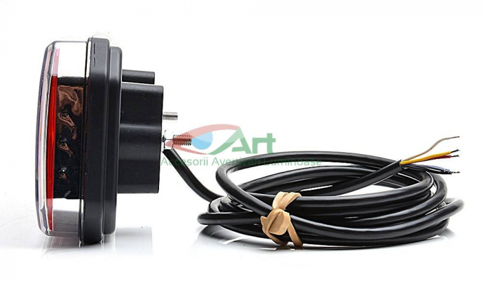 Lampa NEON W150 DD semnalizare dinamica 6 functii cablaj (23.6x10.4) [4]