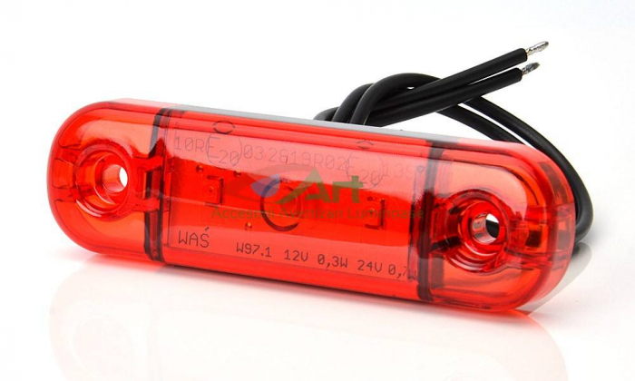 Lampa pozitie cu led rosie W97.1-709 [13]