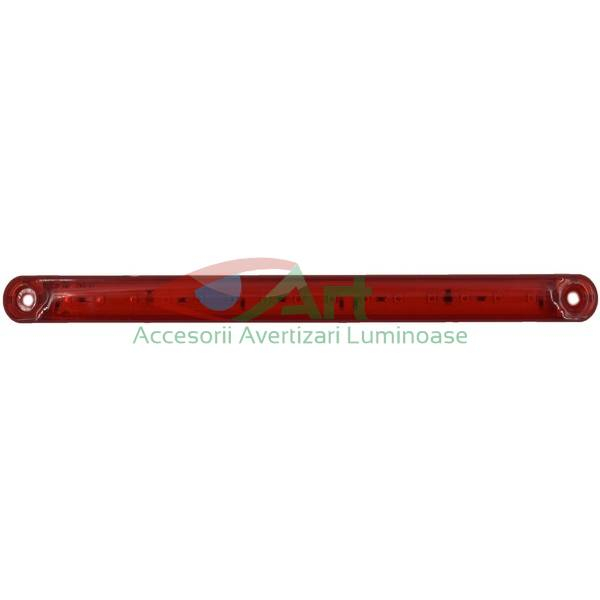 Lampa pozitie LED rosie 240mm 12v-24v [14]