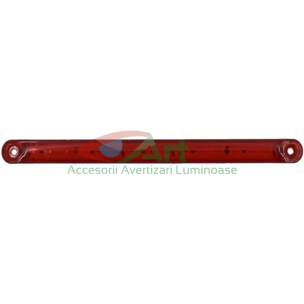 Lampa pozitie LED rosie 240mm 12v-24v [6]
