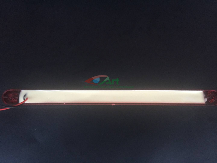 Lampa pozitie LED rosie 240mm 12v-24v [8]