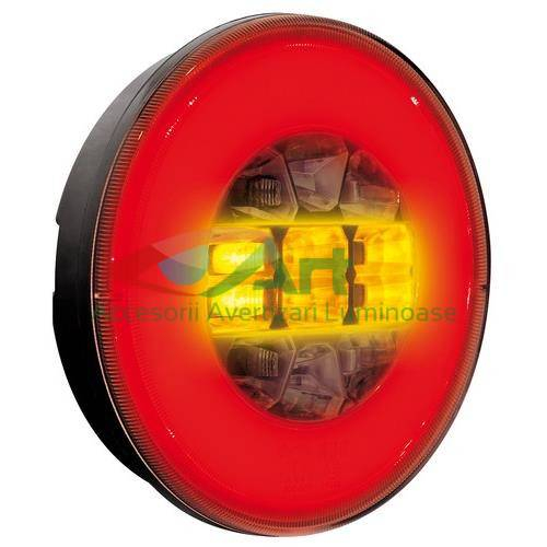 Lampa rotunda NEON 3 functii V1848 12V/24V FI14 [6]
