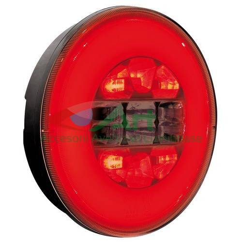 Lampa rotunda NEON 3 functii V1848 12V/24V FI14 [14]