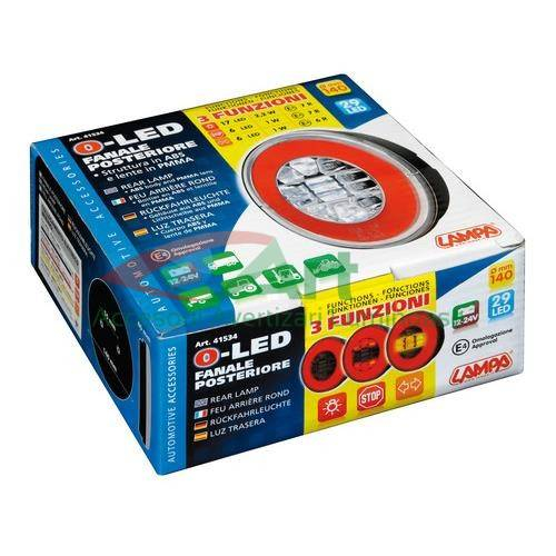Lampa rotunda NEON 3 functii V1848 12V/24V FI14 [4]