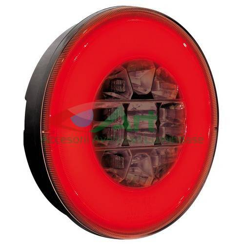 Lampa rotunda NEON 3 functii V1848 12V/24V FI14 [2]