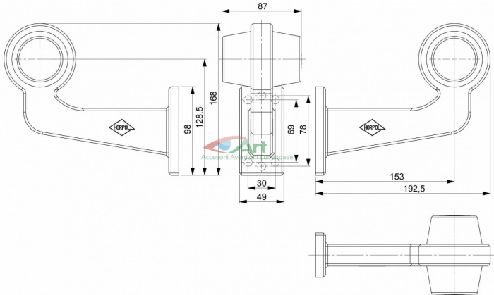 Lampa semnalizare universala neon LKD2607 Horpol [12]