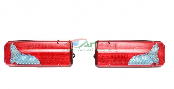 Lampa spate cu led MAN si Mercedes 24V (40x15) [8]