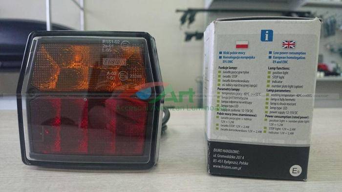 Lampa spate FT-222 Led Fristom (9.9x9.2) [4]
