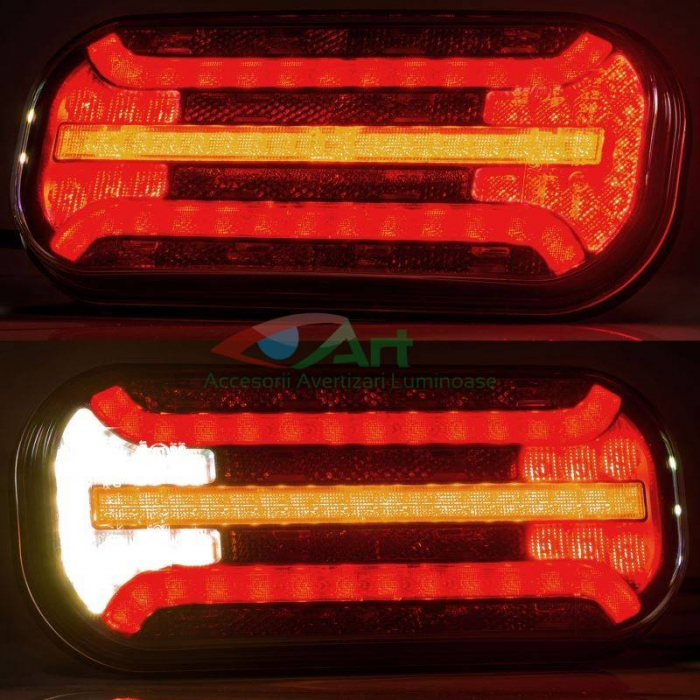 Lampa spate FT-230 COF LED dreapta (21x9.5) lumina numar [20]