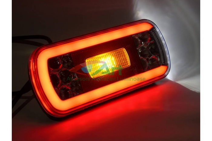Lampa spate led FT-130 PM Neon Stanga Fristom (22x10) [6]