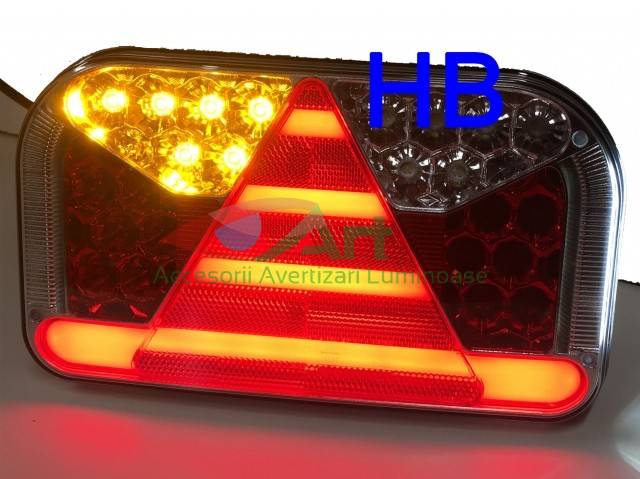 Lampa spate NEON (5functii) FT-170-L NT SPKPM Stanga Fristom (24x14) [12]