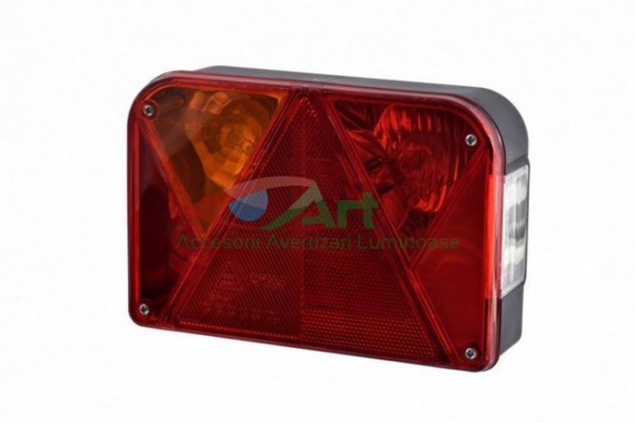 Lampă spate stânga Multipoint 5 pentru remorci auto DOBPLAST DPT 35 [18]