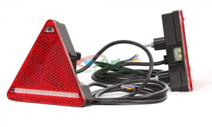 Lampa spate triunghi cu LED W68 325 Was [14]