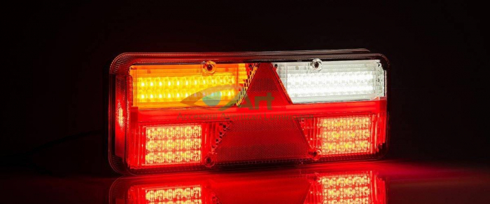 Lampa stop 6 functii stanga Kingpoint FT-500-15LED Fristom (40x15.3) [5]
