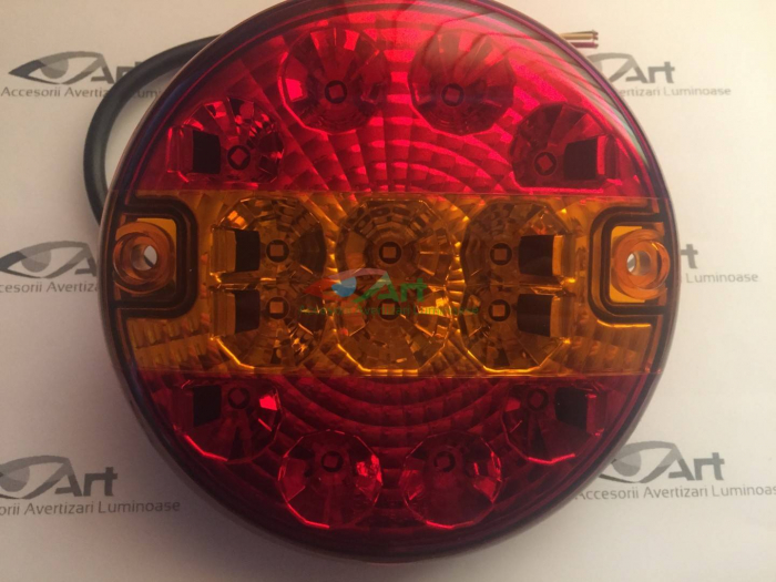 Lampa stop camion LED SMD 12-24V FI14 [3]