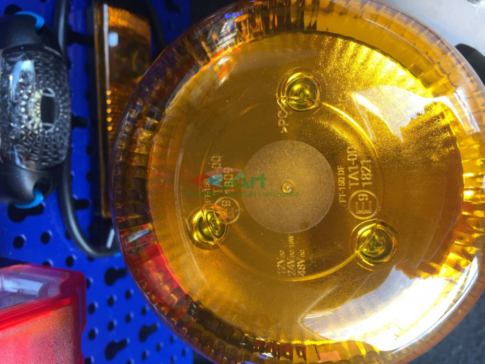 Lampa stop camion patrata LED SMD V1845 12V/24V (10.5x9.5) [17]