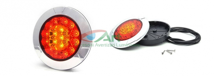 Lampa stop cu 3 functii W131 Was Fi152mm [1]