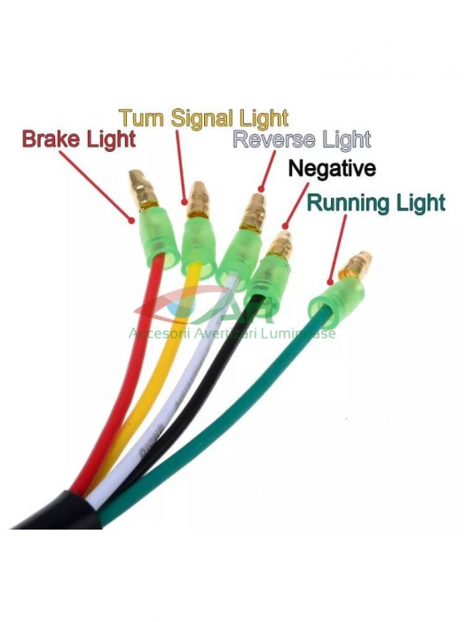 Lampa stop cu 4 functii, h5404 (23x5) [8]