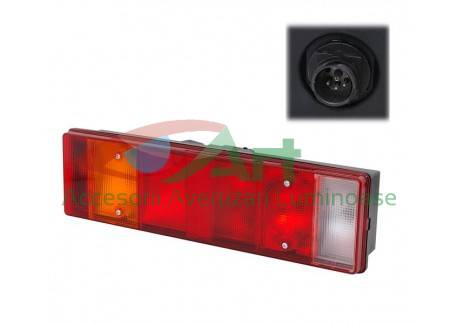 Lampa stop cu bec tip MAN cu mufa centrala (46x13) [3]