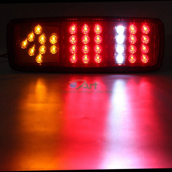Lampa stop cu led art1472 cu LED 12V (27.5x10) [6]