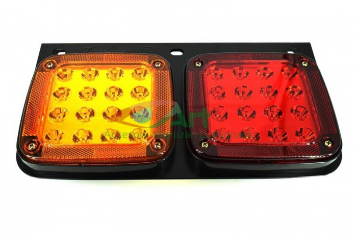 Lampa stop cu led SMD 9001AL Stanga 12V/24V (34x19.5) [4]