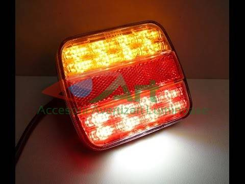 Lampa stop cu led SMD vaelart1817 12v/24v (10.5x9.5) [15]