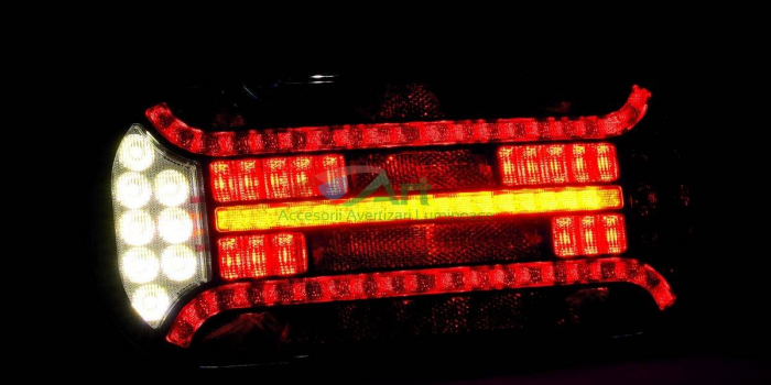 Lampa stop LED cu 6 functii dreapta FT-610DI (30x13) [8]