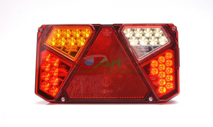 Lampa stop LED cu 6 functii stanga W125-915 (24X13.4) [17]