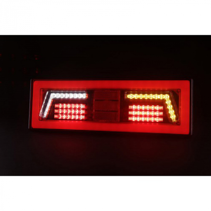 Lampa stop spate 102LED cu cablu 12/24V KMR1 375,2x130,2mm - Dreapta [8]