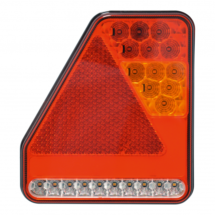 Lampa stop spate LED 6functii 185x210mm Carpoint - Dreapta [4]