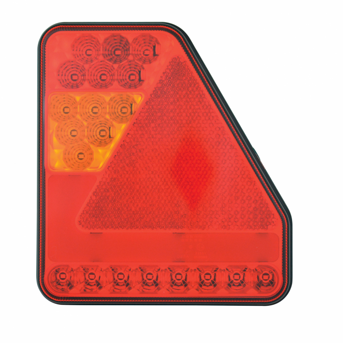 Lampa stop spate LED 6functii 185x210mm Carpoint - Stanga [7]