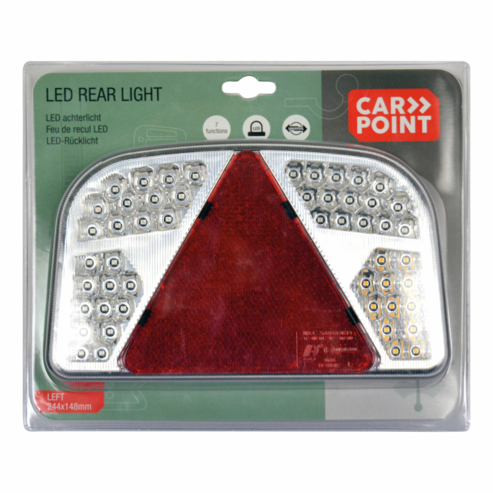 Lampa stop spate LED 7functii 244x148mm Carpoint - Stanga [9]