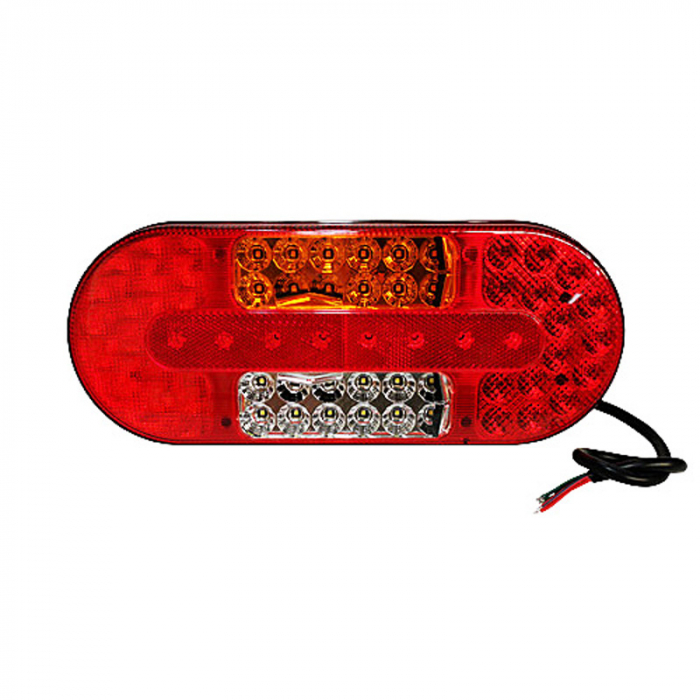 Lampa stop spate LED ovala 12/24V 323x134mm - Dreapta [3]