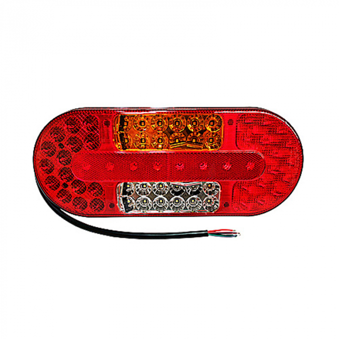 Lampa stop spate LED ovala 12/24V 323x134mm - Stanga [3]